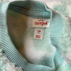 Tik Tok Viral Cat & Jack Mint Green Baby Sweat suit